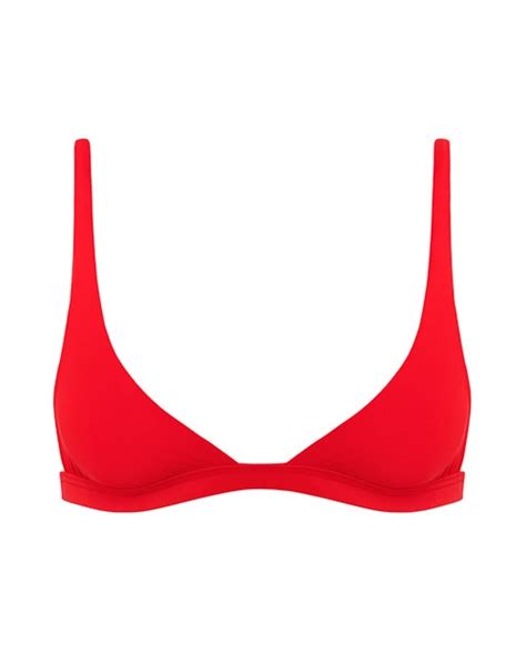 Red Bralette Bikini Ark Swimwear