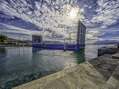 Floating Bridge Of Lefkada Agia Mavra Lefkada Municipality Flickr