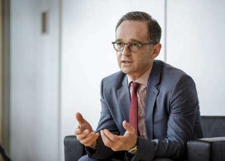 Federal Foreign Minister Heiko Maas SPD Participates In The Open Debate