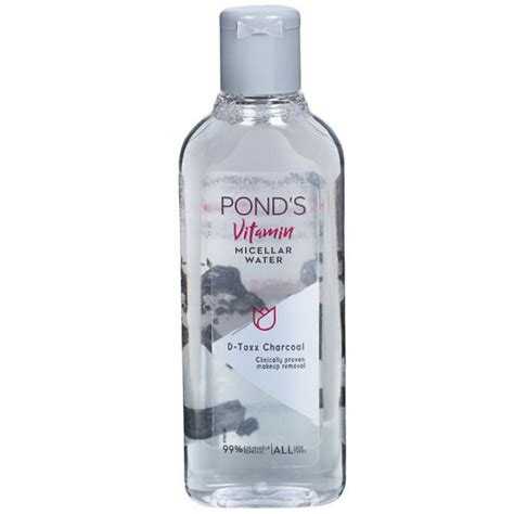 Buy Ponds Vitamin Micellar Water D Toxx Charcoal Ml Online At Best