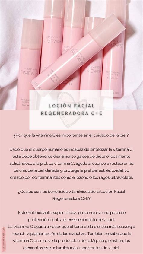 Loción Facial Regeneradora C E Cosméticos mary kay Cremas mary kay