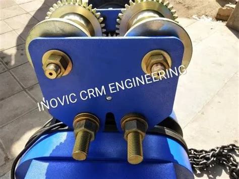 INOVIC Electric Mild Steel Chain Hoist 415 V Load Capacity 0 5 To 10