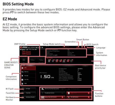 [Motherboard] Motherboard BIOS Function Setup and Introduction