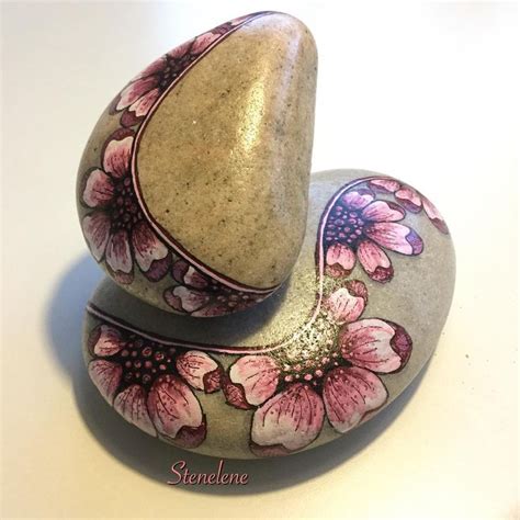 Lene mortensen Denmark on Instagram Flowerpower malpåsten stones