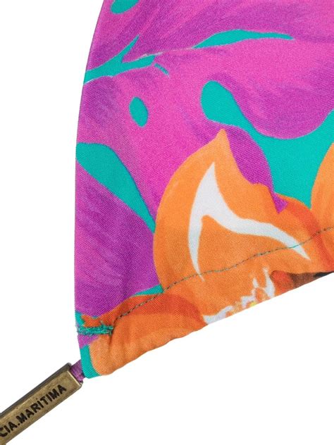 Cia Marítima tropical print bikini Smart Closet