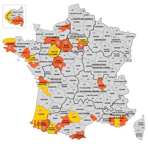 carte france implantation departements regions Réseau VERTIKAL