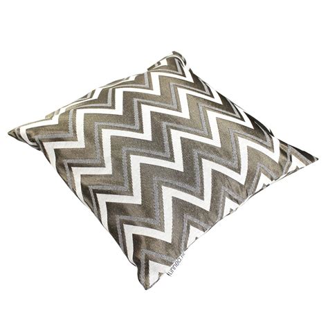 Housse De Coussin X Agrano Zigzag Polycoton Linnea Linge De