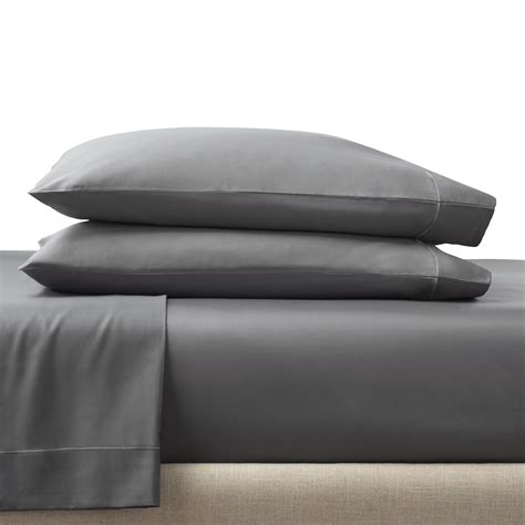 Better Homes Gardens Thread Count Grey Flannel Performance