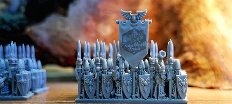 Warmaster High Elf Regiment | Excellent Miniatures