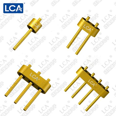 Lca Rf Dc Feedthroughs Multi Pin Headers Connector Glass To Metal