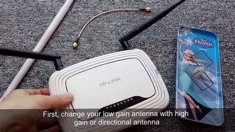 Change Your Router To High Gain And Directional Antenna To Extend WiFi