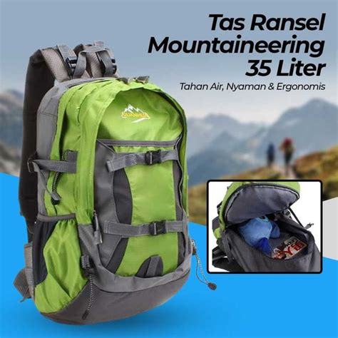 Jual Tas Ransel Gunung Tas Camping Anti Air 35 Liter Di Lapak Alpha