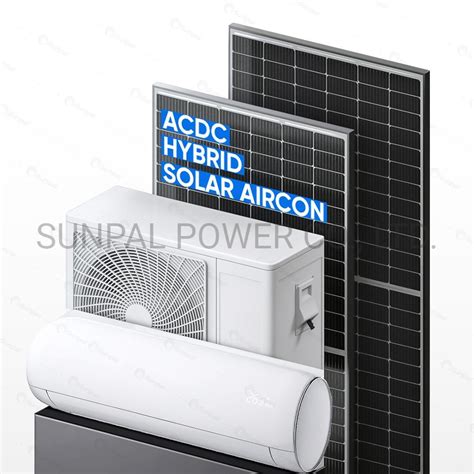 Solar Powered Ac Dc Mini Split Inverter Air Conditioner Acdc Hybrid 3hp