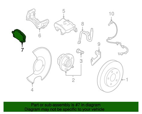 Front Disc Brake Pad Set 85138423 Gm Parts Center