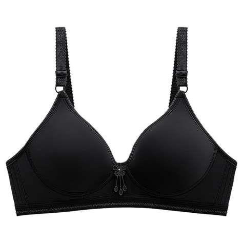 Mallwal Seamless Bras For Women Back Smoothing Bra Feature V Neck Full Figure Bra Style W 6