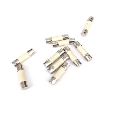 O Dxlength 5x20mm 6x30mm 160ma 200ma 1a 5a 10a 15a 20a 250v Fast Slow Blow Ceramic Tube Fuses