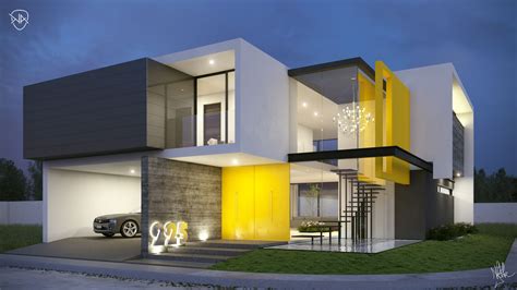 ideas de fachadas en esquina  guardar hoy casas contemporaneas