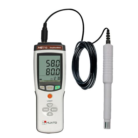 Handheld Temperature Humidity Meter Recorder Thermo Hygrometer Data