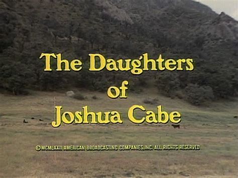 The Daughters of Joshua Cabe (TV Movie 1972) Buddy Ebsen, Karen ...