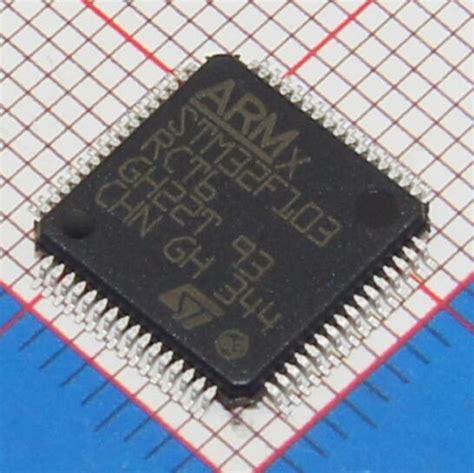 Arm Microcontrollers Stm32f103rct6 Ic Stm32f103rct6tr Ic And