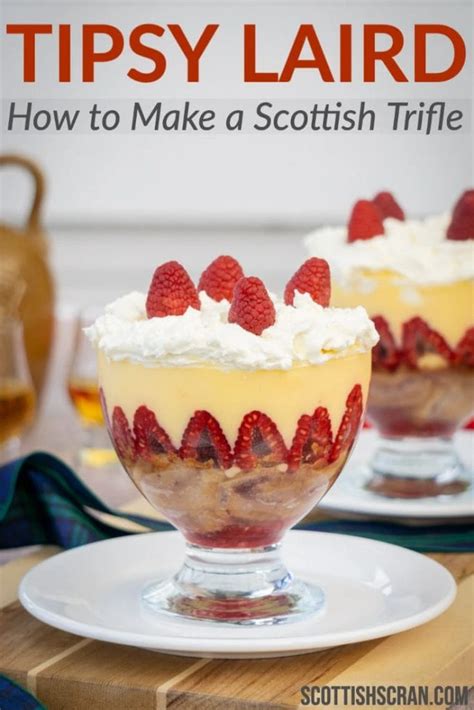 Scottish Trifle The Easiest Tipsy Laird Recipe Scottish Scran