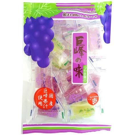 巨峰の味 和菓子寒天ゼリー 215g×12袋【津山屋製菓】 4904537001508 12あめちゃん 飴の専門卸店 通販