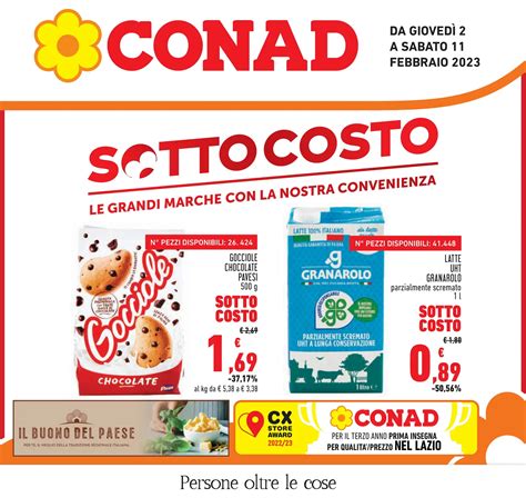 Volantino Conad Sottocosto Attivo Fino All Dal