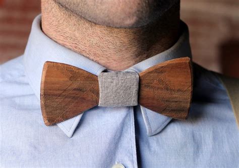 Wooden Bow Tie