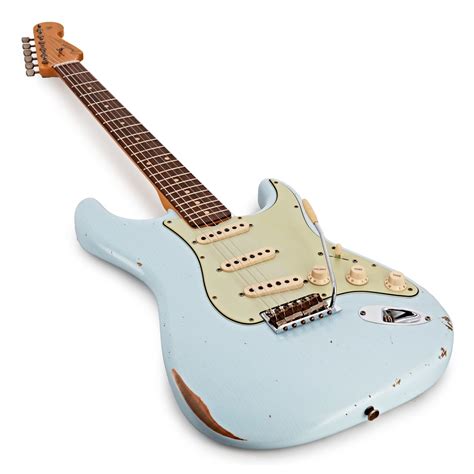 Fender Custom Shop Relic 62 Stratocaster Sonic Blue Gear4music