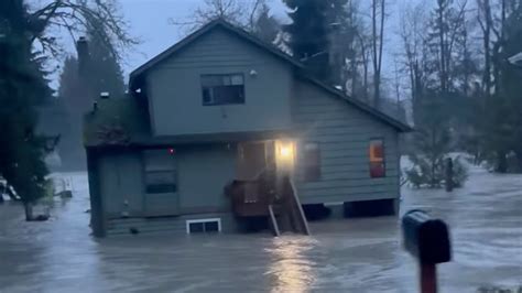 2 people found dead in creeks as atmospheric river floods Northwest