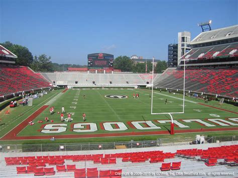 Sanford Stadium Interactive Seating Chart A Visual Reference Of Charts