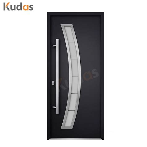 Kudas Factory Customized Modern Security Stainless Steel Single Door