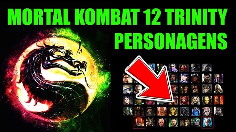 Todo O Roster De Mortal Kombat 12 Personagens Da Trilogia Que VÃo