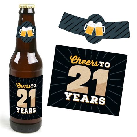 Cheers And Beers To 21 Years 21st Birthday Party Decorations Etsy