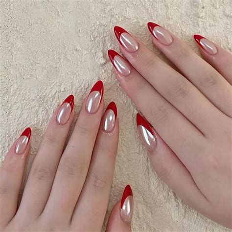 25 Steamy Hot Red Nails For Valentine S 2025 The Catalog By Celine