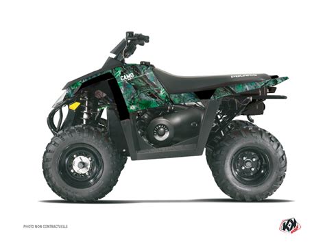 Polaris Scrambler Atv Camo Graphic Kit Green Kutvek Kit Graphik