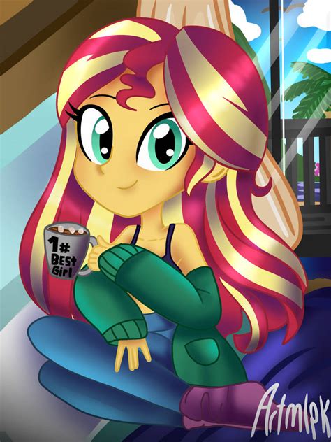 Sunset Shimmer In A Hotel By Artmlpk On Deviantart