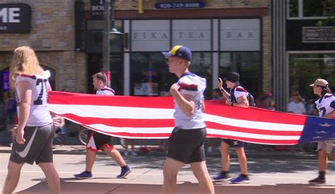 Honoring Old Glory At The 70th Appleton Flag Day Parade