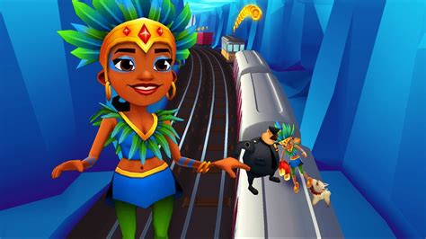 Subway Surfers Theo Yêu Cầu Carmen Và Ván Trượt Rocket Youtube