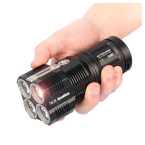 NITECORE TM26 Lanterna Recarregável 4 CREE XM L2 U3 LED max 4000LM