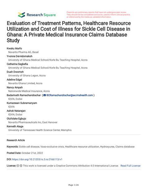 Pdf Evaluation Of Treatment Patterns Healthcare Resource Utilization And Cost Of Illness For