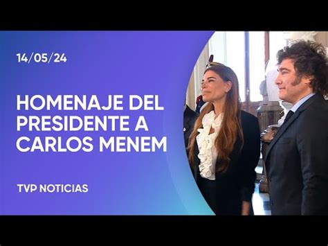 Milei Sobre Menem El Mejor Presidente De Los Ltimos A Os Sdn