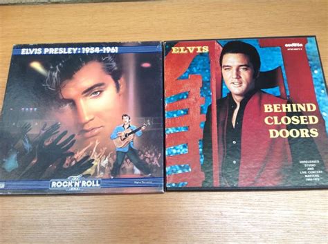 Elvis Presley 2 Lp Boxsets 6lps Total 1954 1961 Catawiki