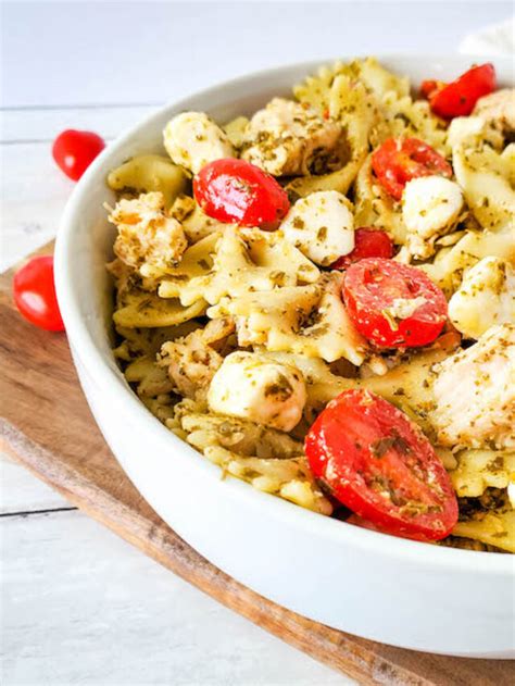 Chicken Pesto Pasta Salad Story Moneywise Moms