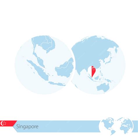 World Map Of Singapore