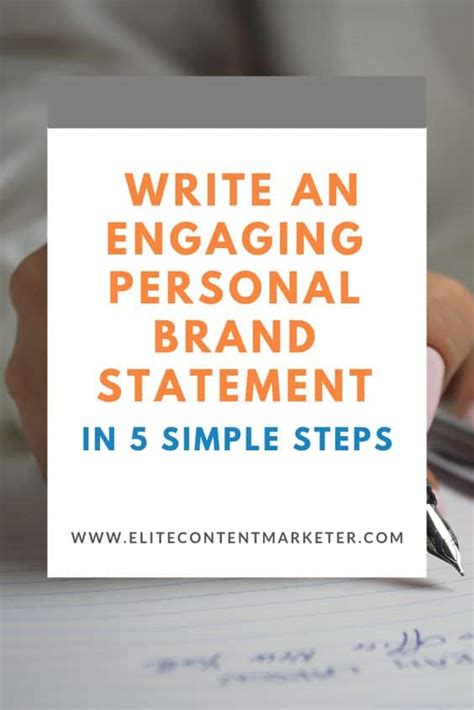 9 Awesome Personal Brand Statement Examples