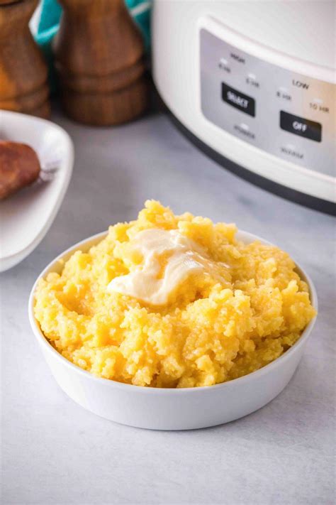 Slow Cooker Polenta Xoxobella