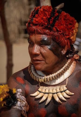 Yawalapiti Pirakuman Grand Leader Yawalapiti Parc Du Xingu… Flickr