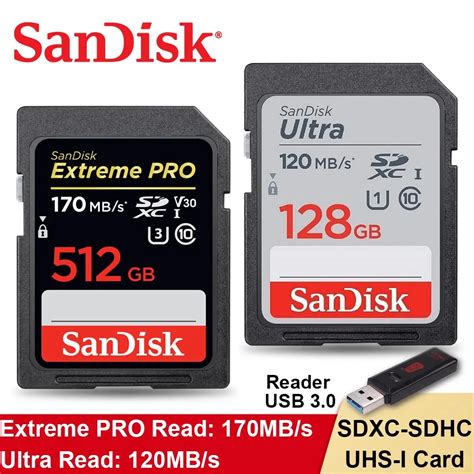 Sandisk Gb Extreme Pro Sdxc Uhs I Card C U V K Sd Gb Gb