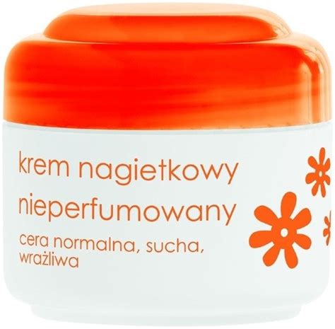 Ziaja Krem Nagietkowy Nieperfumowany Cera Normalna Sucha Wrażliwa 50 ml